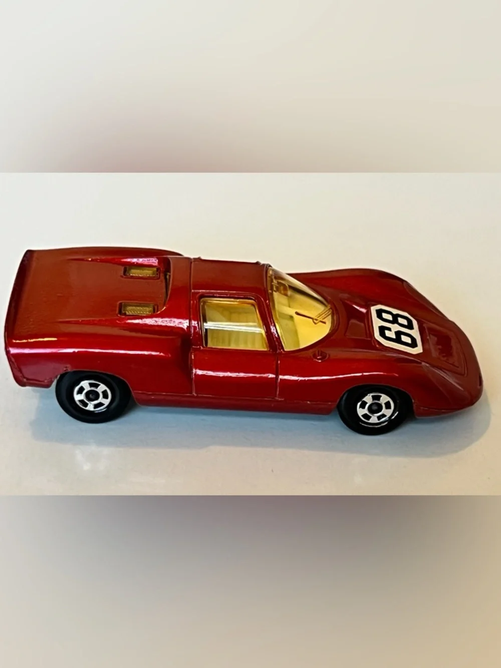 Vintage Matchbox Superfast No. 68 Porsche 910 Red Lesney England